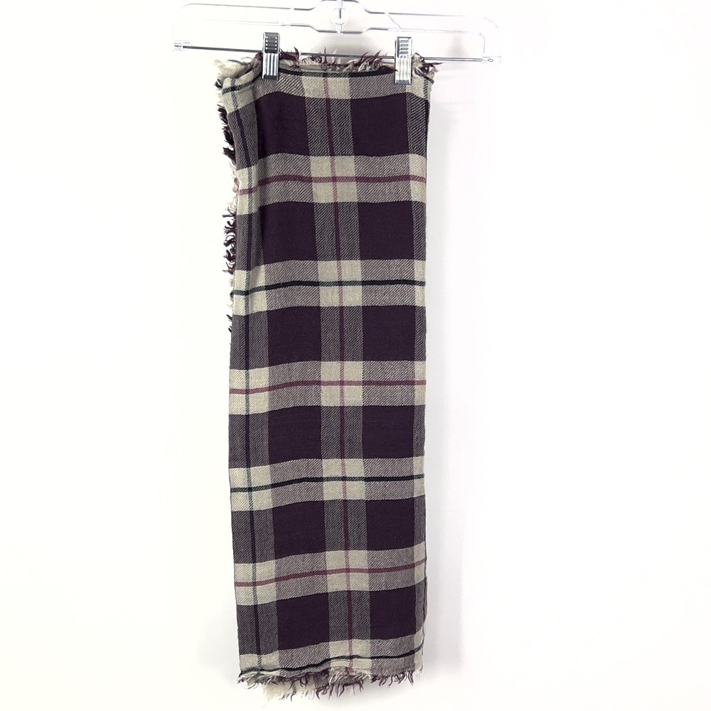 Prince & Fox Woman's Multicolored Soft Plaid Scarf